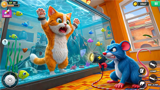 Cat vs Mouse: Prank Game ekran görüntüsü