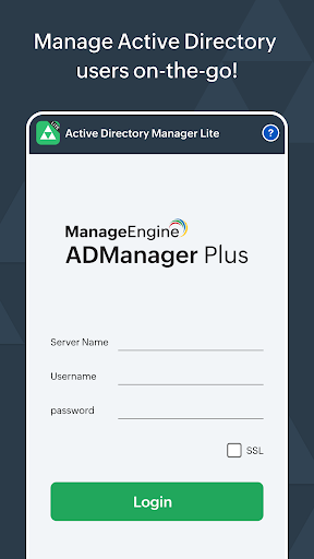 Active Directory Manager Lite ekran görüntüsü