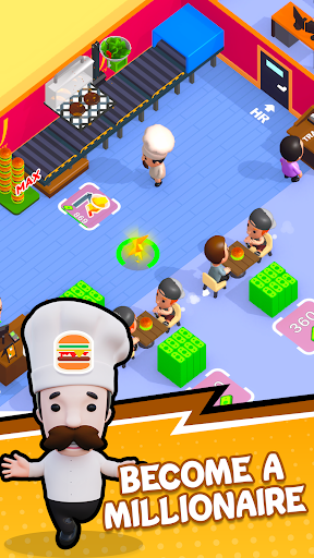 Burger Shop game - My cafe 3d ekran görüntüsü