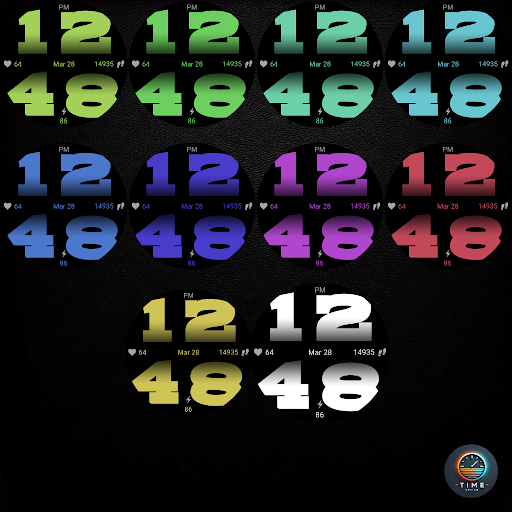 Mega Digit Saat Yüzü ekran görüntüsü