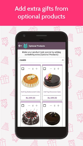 Flowers Cakes Online App ekran görüntüsü