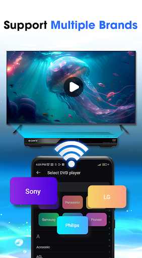DVD Remote Control App ekran görüntüsü