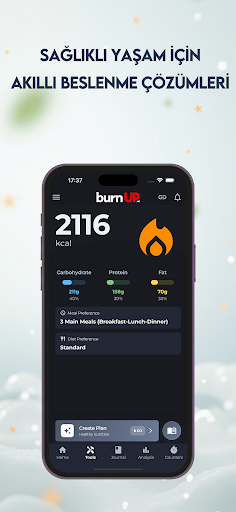 BurnUp: Diyet AI Aralıklı Oruç ekran görüntüsü