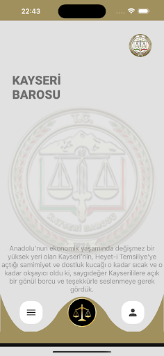 Kayseri Barosu Duruşma Takip ekran görüntüsü