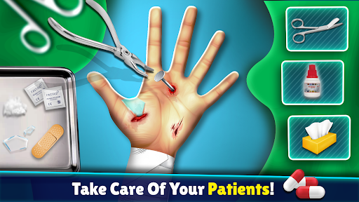 Doctor Surgeon Simulator Games ekran görüntüsü