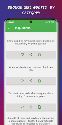 Girl Quotes  & Status ekran görüntüsü