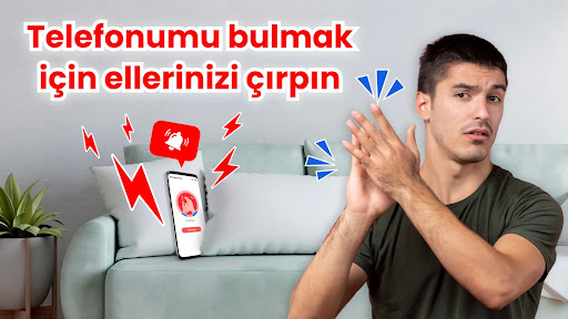Telefonumu Bulmak İçin Alkışla ekran görüntüsü