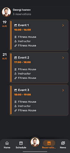 Fitness House Bulgaria ekran görüntüsü