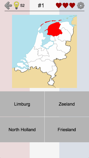 Provinces of the Netherlands ekran görüntüsü