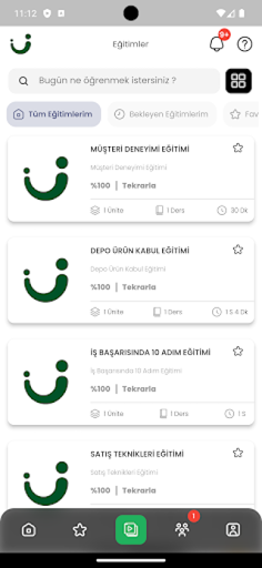 eCampus ekran görüntüsü
