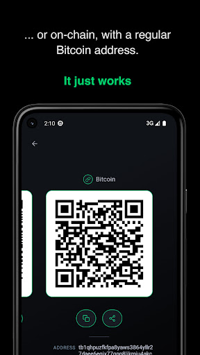 Phoenix - LN Bitcoin wallet ekran görüntüsü