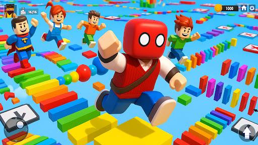 Obby Parkour: Superhero Stunts ekran görüntüsü