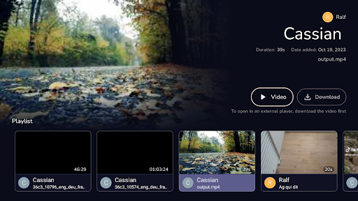 Tevegram : Telegram for TV ekran görüntüsü