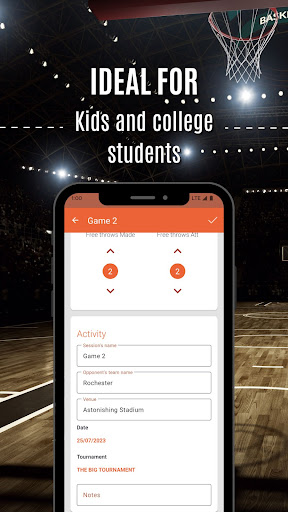 Basketball Companion Stats ekran görüntüsü