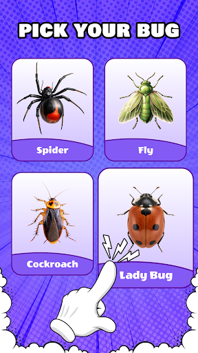 Funny Insect Prank Filter Game ekran görüntüsü