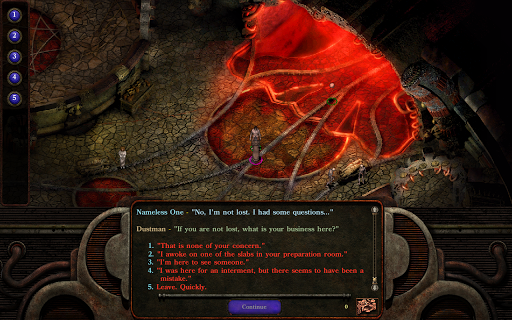 Planescape: Torment: Enhanced ekran görüntüsü