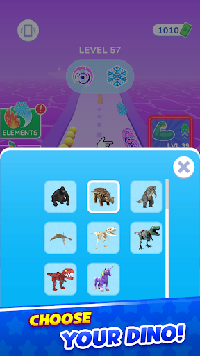 Dino Evolution Run 3D ekran görüntüsü