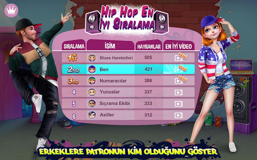Hip Hop Savaşı - Kız vs Erkek ekran görüntüsü