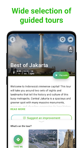 Jakarta Tour Guide:SmartGuide ekran görüntüsü