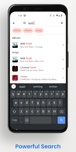Shuttle Music Player ekran görüntüsü