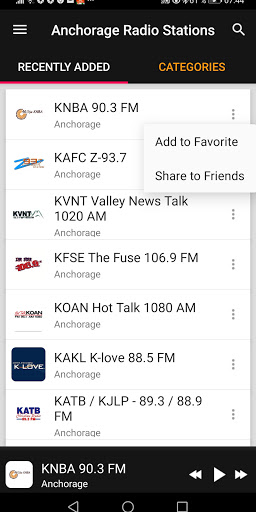 Anchorage Radio Stations - USA ekran görüntüsü