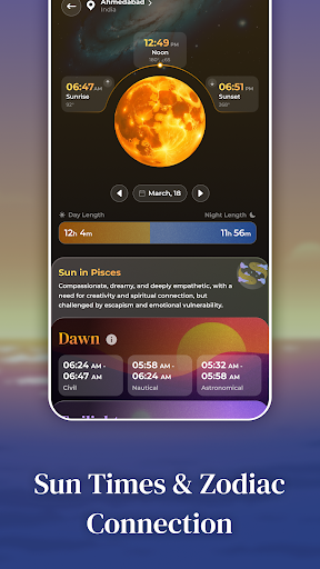 Moon Phases & Sun Calendar ekran görüntüsü