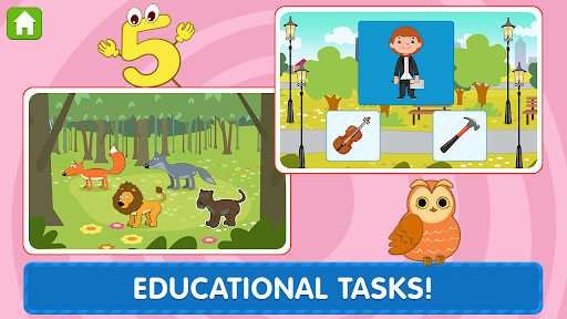 The Blue Tractor: Toddler Game ekran görüntüsü