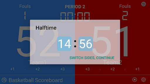 Basketball Scoreboard ekran görüntüsü