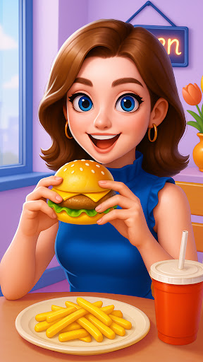 Food Merge - Idle Clicker Game ekran görüntüsü