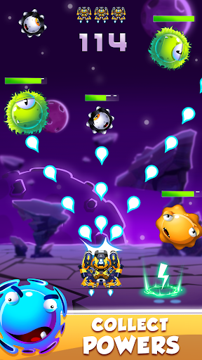 Droid O - Space Shooter Games ekran görüntüsü