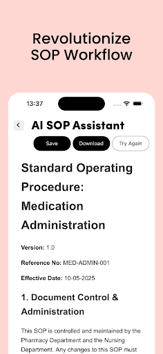 Ai SOP Genie ekran görüntüsü