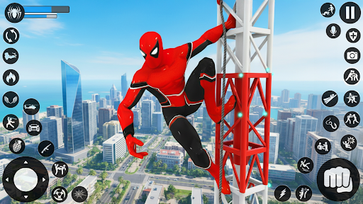 Spider Rope Hero: Town Rescue ekran görüntüsü