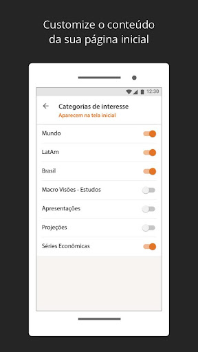 Itaú Economic Research ekran görüntüsü