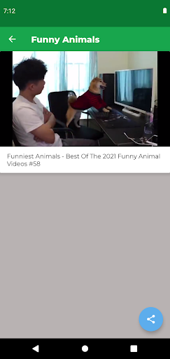 Komik Hayvan Videoları ekran görüntüsü