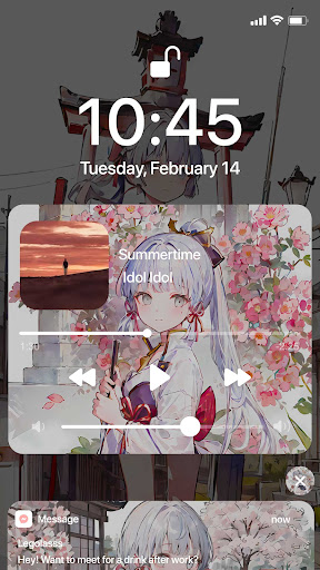 Wow Ayaka Theme - Icon Pack ekran görüntüsü