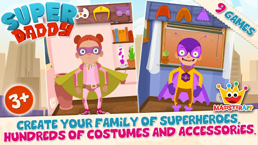 Super Daddy - Dress Up a Hero ekran görüntüsü