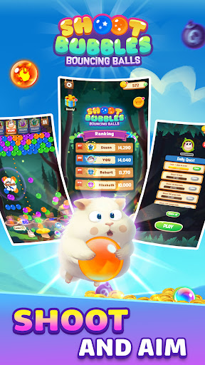 Shoot Bubbles: Bouncing Balls ekran görüntüsü