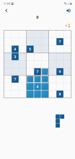 Blok Bulmaca: Sudoku tarzında ekran görüntüsü