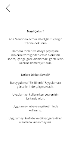 Bir Bilenle ekran görüntüsü