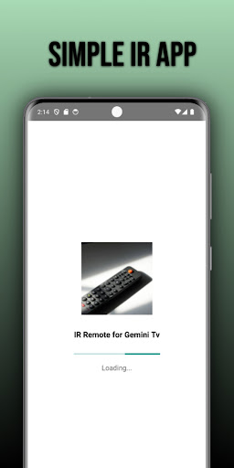 Remote for Gemini tv ekran görüntüsü