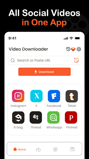 Tüm Video İndirici ekran görüntüsü