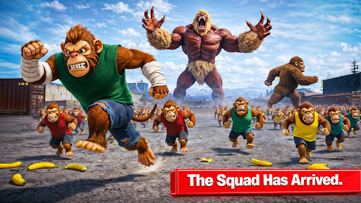 Giant Gorilla Monster Escape ekran görüntüsü
