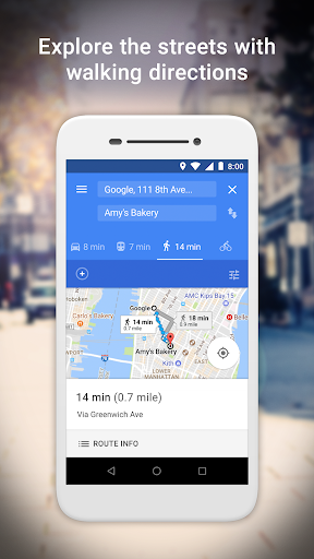 Google Maps Go ekran görüntüsü