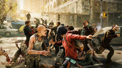 Zombi hayatta kalma atıcı FPS ekran görüntüsü