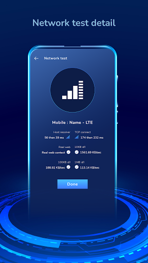 Internet Speed & Network Test ekran görüntüsü