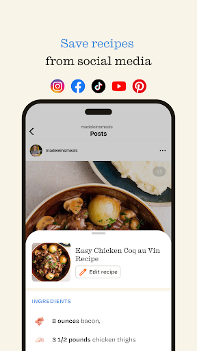 ReciMe: Recipes & Meal Planner ekran görüntüsü