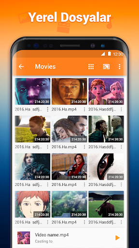 Şuraya yayınla TV: Chromecast ekran görüntüsü