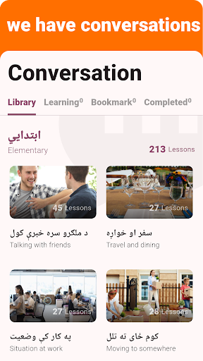 Pashto - Listening Speaking ekran görüntüsü