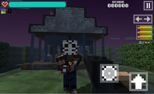 Block Gun 3D: Haunted Hollow ekran görüntüsü