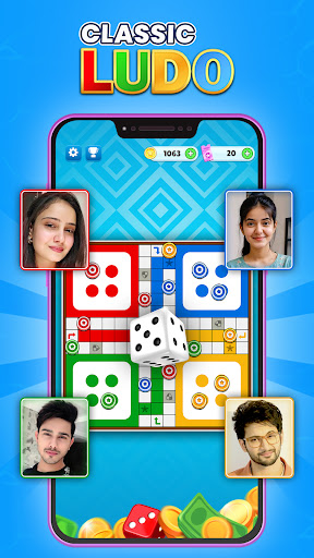 Ludo Çok Oyunculu Masa Oyunu ekran görüntüsü